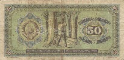 Jugoszlávia 1944. 10D + 20D + 100D + 1946. 50D + 1955. 100D + 1000D T:vegyes
Yugoslavia 1944. 10 Din...