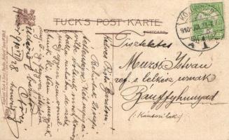 Raphael Tuck & Sons, Berlin 'Billiard Serie No. 304B' artist signed