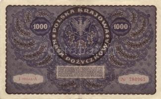 Lengyelország 1919. 1M + 20M +100M + 500M + 1000M + 5000M T:vegyes
Poland 1919. 1 Marka + 20 Marek +...