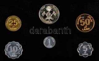 Maldív-szigetek 1984. 1l - 1R 6klf db, szettben díszkiadásban tanúsítvánnyal T:PP
Maldive Islands 19...