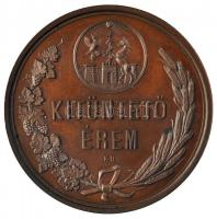 1877KB. "Ipar-Mű- És Termény Kiállítás Egerben 1877 / Kitüntető Érem" Br emlékérem (45mm) ...