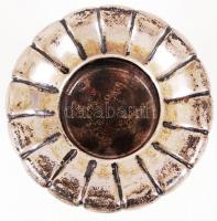 Bachruch ezüst (Ag.) gyertyatartó, jelzett, nettó: 243 g, m:9 cm, d:9 cm/ Bachruch A. Bugg silver ca...