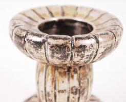 Bachruch ezüst (Ag.) gyertyatartó, jelzett, nettó: 243 g, m:9 cm, d:9 cm/ Bachruch A. Bugg silver ca...