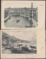 7 db régi, olasz képeslap / 7 Italian postcards