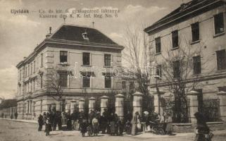 Újvidék, cs. és kir. 6. gyalogezred laktanya / Kaserne des K.u.K. Inf. Reg. No. 6., military barracks (EK)