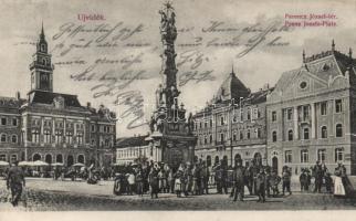 Újvidék, Ferenc József tér / Franz Joseph square