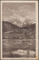 4 db régi, osztrák képeslap / 4 Austrian postcards: Maria Wörth Pirker, Gaishorn am See, Salzburg, S...