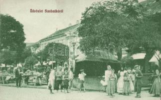 Szabadka, Subotica; market place