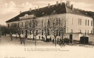 Fehértemplom, Weisskirchen; Főgimnázium / grammar shool