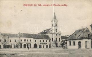 Nagyenyed, Római katolikus templom, Minorita rendház / church, Minorite friary (EK)