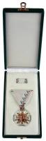 1996. "A Tiszti Szolgálati Jel III. fokozata" tűzzománcozott, aranyozott, ezüstözött tomba...