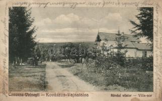 Kovászna-Vajnafalva, villasor (fl)