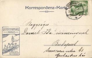 Semmering Hotel Panhans, Hotel Erzherzog Johann, Wintersportplatz I. Ranges (EK)