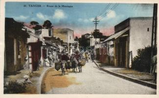 Tangier, street / donkey