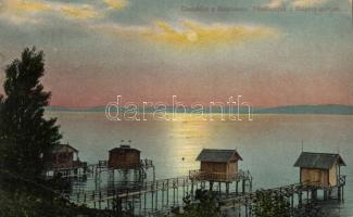 Balaton fürdősátrak, Divald & Monostory