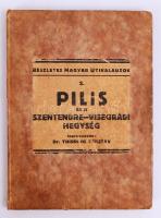 A Pilis-Visegrádi hegység részletes kalauza. Szerk. Dr. Thirring Gusztáv. (Dr. Thirring - Dr. Vigyázó: Részletes Magyar Utikalauzok) 51 képpel, 2 látóképpel, 9 alaprajzzal, 2 várostervrajzzal és 2 térképpel. Bp., 1929, Turistaság és Alpinizmus. Korabeli kartonkötésben (gerincnél ragasztva)