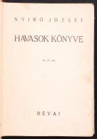 Nyírő József: Havasok könyve. Budapest 1937. Révai. Halina kötésben