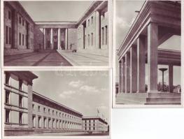 Németország náci építészet 3 db lap