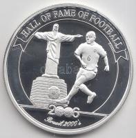 Uganda 2006. 2000Sh Ag "A labdarúgás halhatatlanjainak csarnoka - Brazília 2000-es évek / Rober...