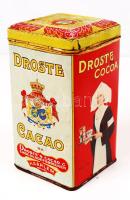 cca 1930 HOlland kakaós fémdoboz / Dutch cocoa metal box