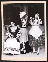 cca 1960-1970 Pécsi színház előadásai 9 db nagyméretű fotó 43x33 cm