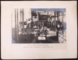 cca 1930 Oroszország Putei Soovsenia mérnöki intézet 2 db fotó / Russia 2 photos of ingeniur institute 33x25 cm