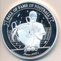 Uganda 2006. 2000Sh Ag "A labdarúgás halhatatlanjainak csarnoka - Franciaország 2000-es évek/Zi...