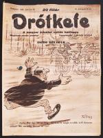 1943 A Drótkefe c. antiszemita élclap 3 száma jó állapotban