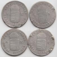 1849NB 6Kr Ag (4x) T:3
Adamo B3