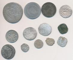 12db vegyes ezüstpénz a középkortól 1912-ig + középkori bronzpénz T:vegyes
12pcs of mixed silver coi...
