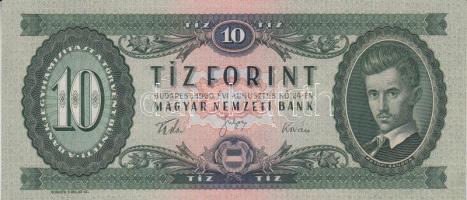 1960. 10Ft (2x) egymásutáni sorszámmal T:I-,II