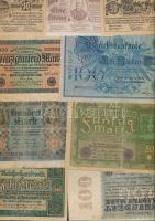 Németország 14db vegyes bankjegy, közte  3db városi szükségpénzzel 1900-as évek elejétől T:vegyes Germany 14pcs of German banknotes from early 1900s with 3pcs of city banknotes C:mixed