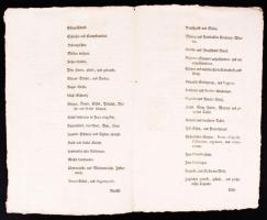 1774 Lista a megmelt behozatali vám alá eső árukról, vízjeles, merített papíron, német nyelven