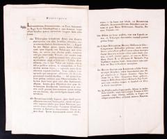 cca 1800 Lista a Magyarországgal egyesített Horvátország, Dalmácia és a tengerparti területeken talá...
