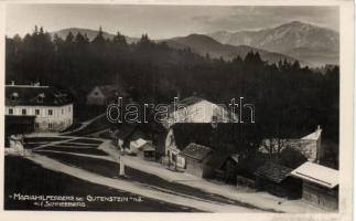 Mariahilfberg bei Gutenstein, Schneeberg, Moser Gasthaus / mountain, guest house