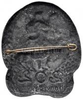 Osztrák-Magyar Monarchia ~1915. "202. Honvéd Gyalogdandár" tombak sapkajelvény (40x34mm) T...