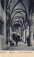 Dubrovnik, Ragusa; entrance of the palace (EK)