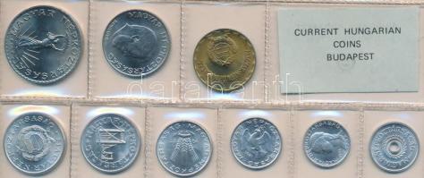 1981. 2f-10Ft 9db klf érmés forgalmi sor fóliatokban T:1