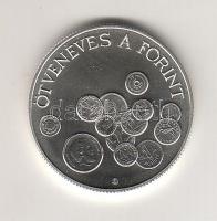 1996. 2000Ft Ag "Ötvenéves a Ft" T:BU Csak 5000db!