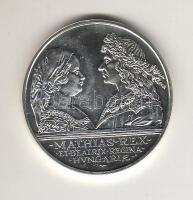 1990. 500Ft Ag "Mátyás király-Beatrix" T:BU