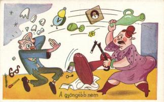 12 db vegyes humoros képeslap / 12 mixed postcards, humour