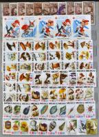 1.720 db-os vegyes parafilatélia tétel: levélzárók, illeték- és segélybélyegek, címkék, stb. 16 lapo...