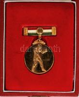 1988. "Magyar Népköztársaság Bajnoka / +91kg" bokszoló sportérem T:2,2- eredeti tokban