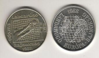 1988. 100Ft + 500Ft Ag "Labdarúgó EB" sor T:BU
