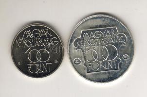 1985. 100Ft + 500Ft Ag "Kultúrális Fórum" sor T:BU