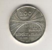 1975. 200Ft Ag "MTA" T:BU
