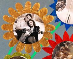 cca 1935-1945 A Mester Film különleges ajánló jegyzéke: a virágok középpontjában szereplő fényképek ...