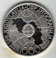 Jugoszlávia 1980. 1000D Ag "Tito" T:PP