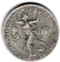 Ausztria 1908. 5K Ag "Jubileum" T:3 ph.