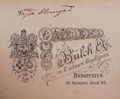 cca 1900-1920 Régi, keményhátú fotók a városligeti Vajdahunyad várról és egy kép az eredeti Vajdahun...
